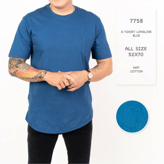 Kaos tshirt longline