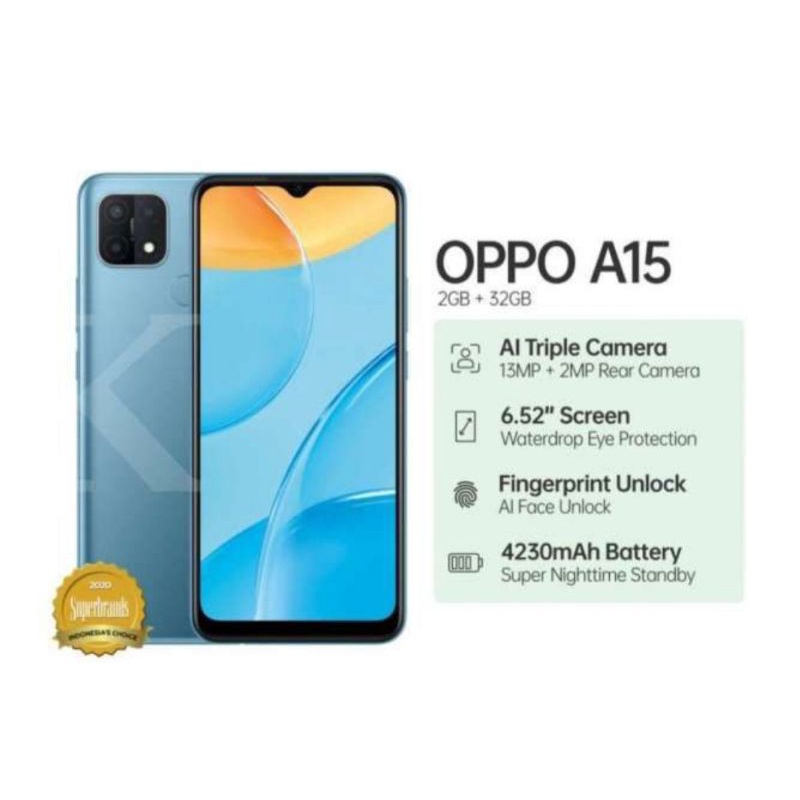 Hp Oppo15 Baru