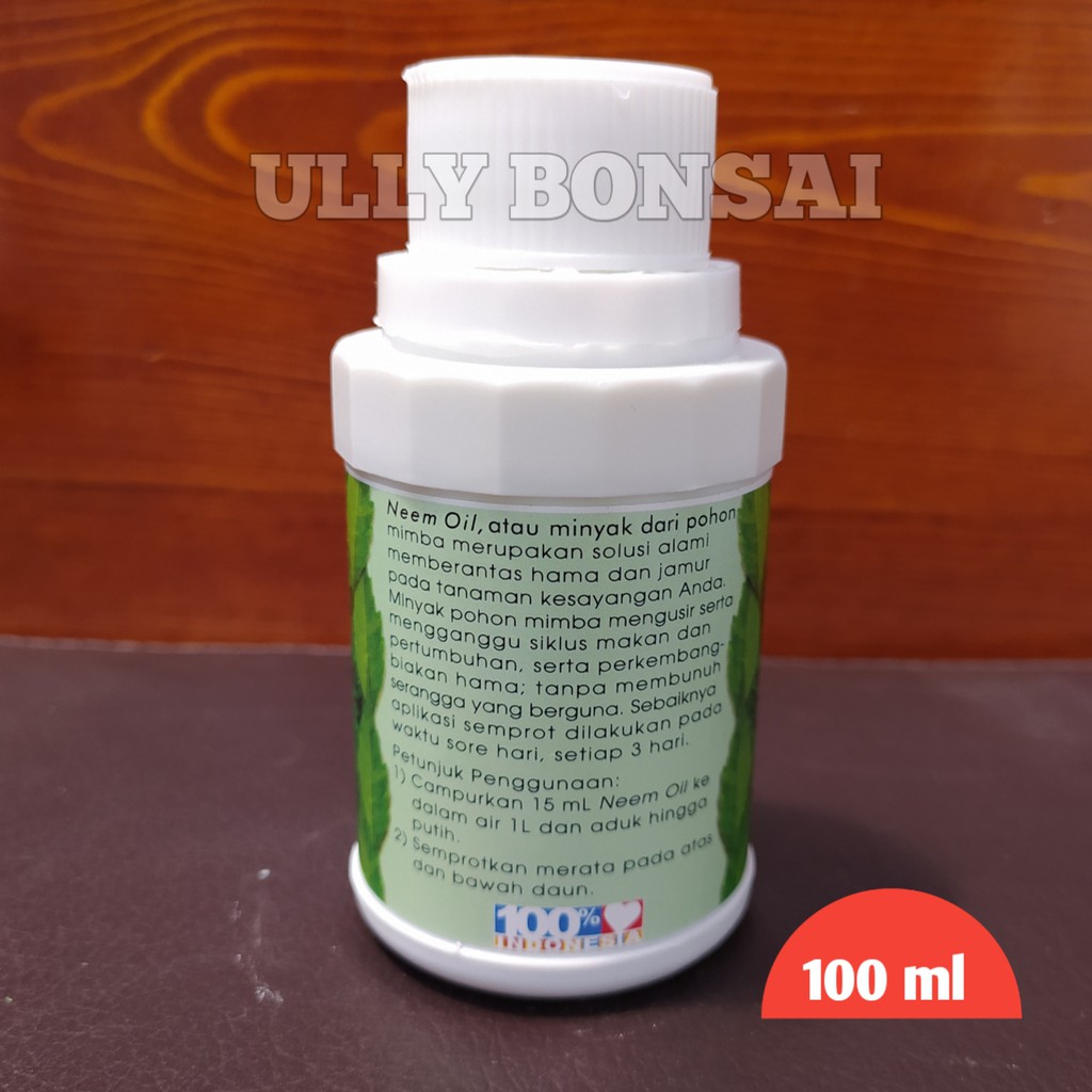 NEEM OIL 50 EC 100 ML MINYAK NIMBA PESTISIDA NABATI ORIGINAL