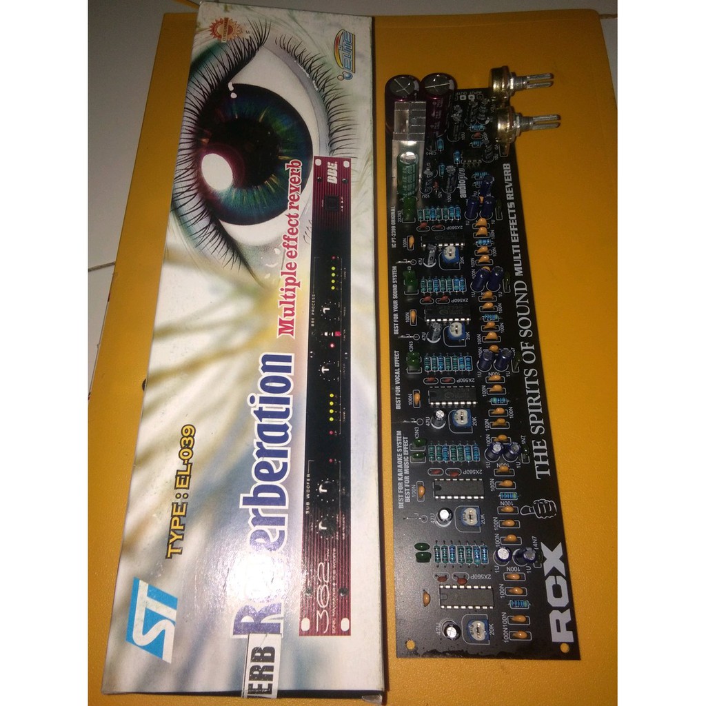 Kit Effect Reverb 5 Ic Pt2399 Terlaris Shopee Indonesia