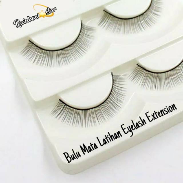 Bulu Mata Palsu Latihan Eyelash Extension Per Pasang