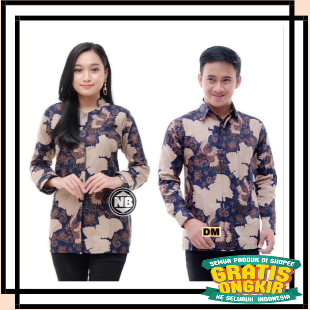 BUAT KONDANGAN ARISAN PERNIKAHAN COUPLE PASANGAN / Atasan batik wanita modern batik couple maura M