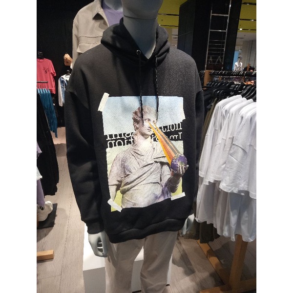 JASTIP hoodie bershka original new cowok