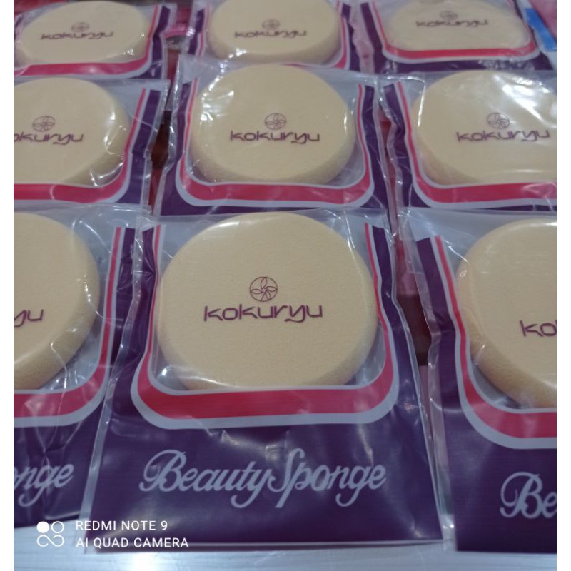 Sponge bedak kokuryu / spons bedak basah besar kukuruyu