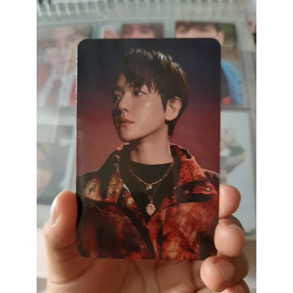 (booked) photocard baekhyun ar clip jewel don't fight the feeling dftf