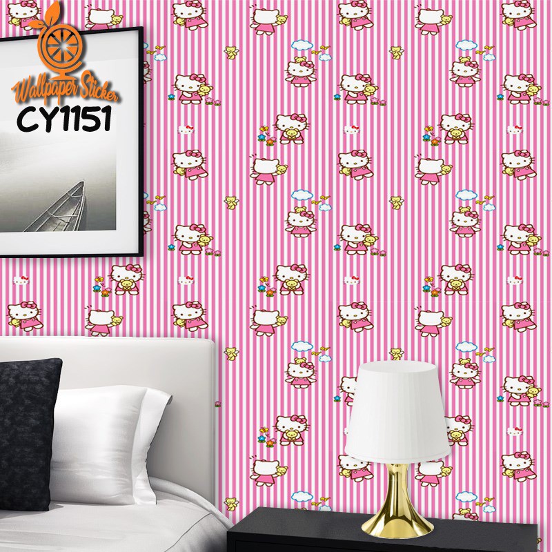 [BISA BAYAR DITEMPAT]   Wallpaper Dinding Sticker Premium Size 45cm x 10meter CY1151