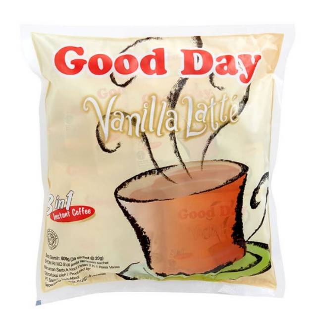 

GOOD DAY Vanilla Latte 20g x 50pcs