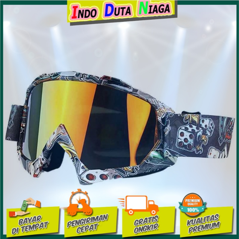 PHMAX Kacamata Goggles Ski Ice Skating Double Layers UV400 - A4