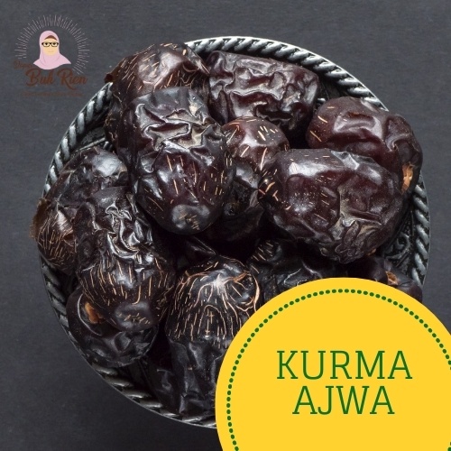 

[Bekasi] Kurma Ajwa / Kurma Nabi - Pack of 0.5 Kg
