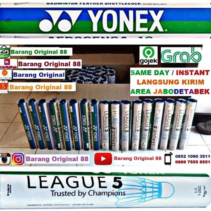 HARGA MENARIK  Shuttlecock / Kok Bulutangkis Badminton Yonex League 5