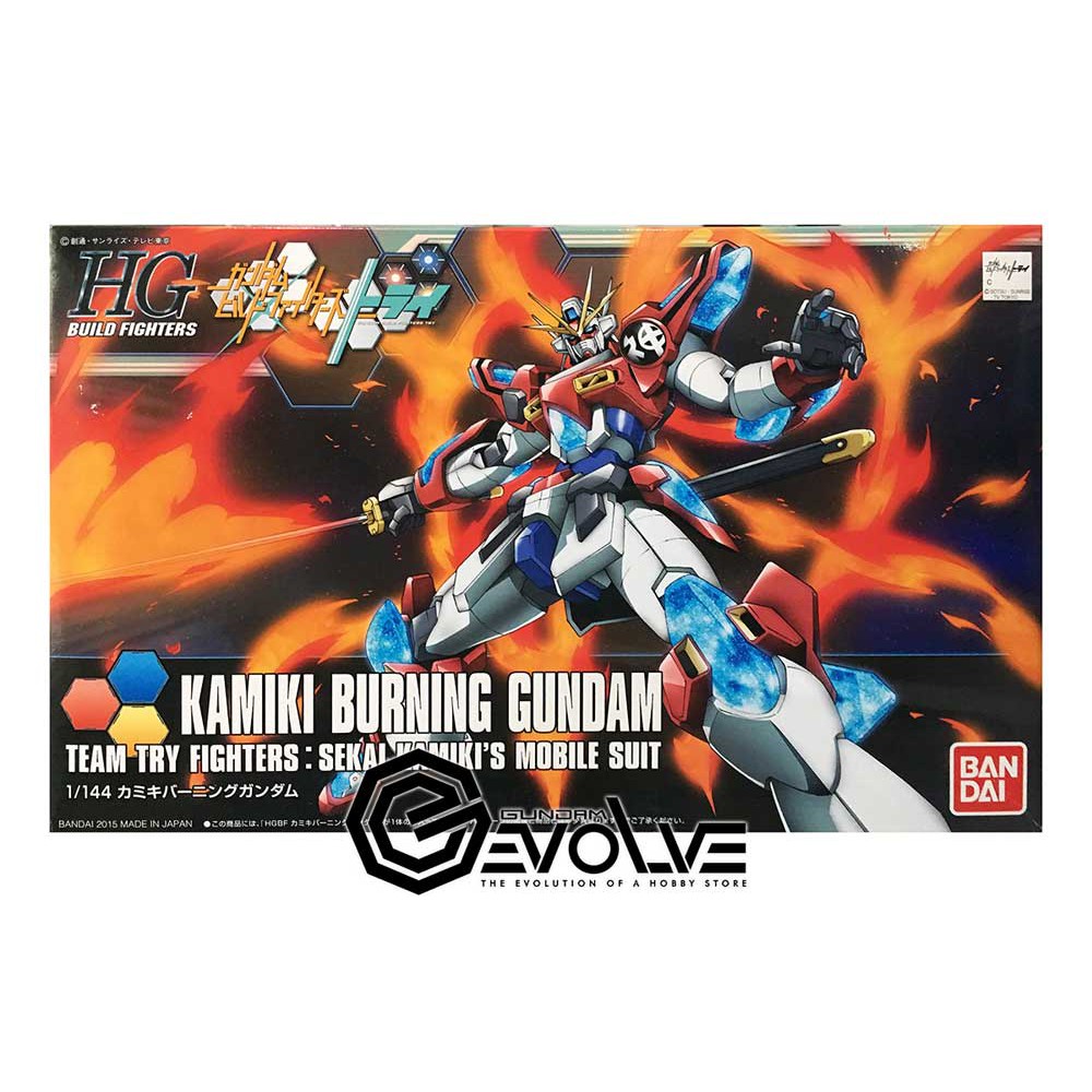 1/144 HGBF Kamiki Burning Gundam