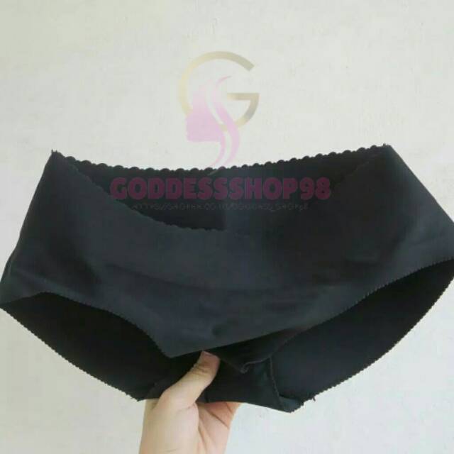 Tebal 1,5cm Celana Dalam Busa / CD Busa / Booty Sponge Pants Untuk Pantat Tepos