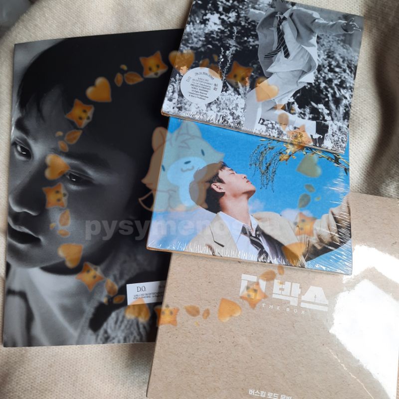 

WTS ALBUM D.O. KYUNGSOO EMPATHY PHOTOBOOK DIGIPACK, ALBUM CHANYEOL OST THE BOX SEALED