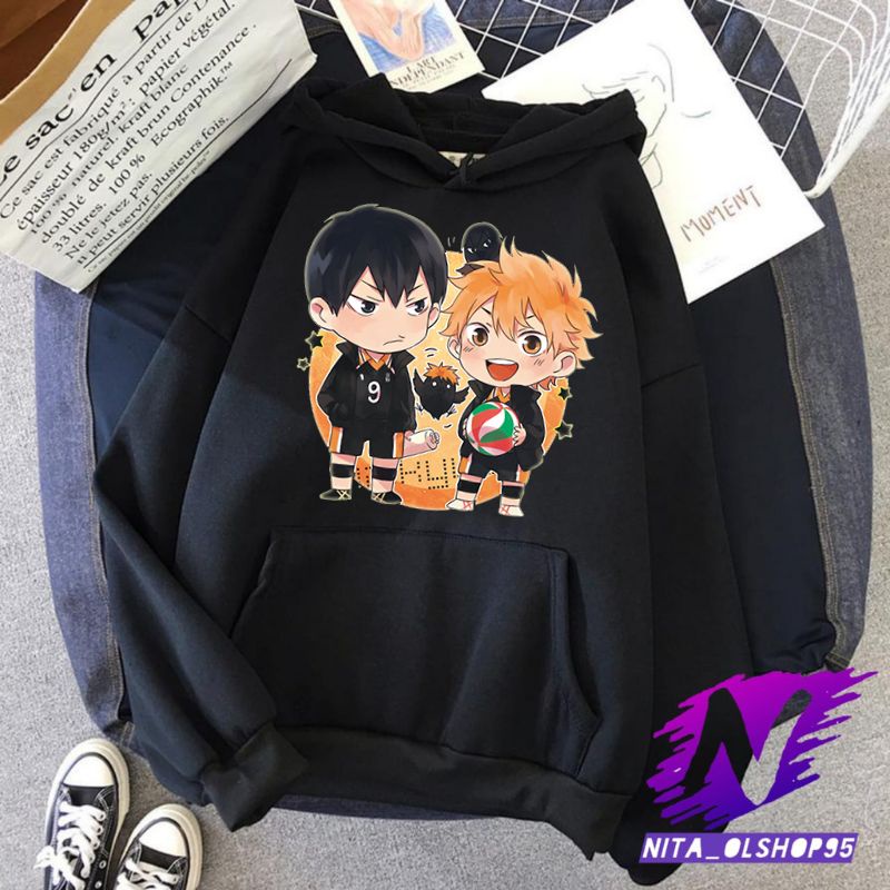 hoodie anak anime haikyuu