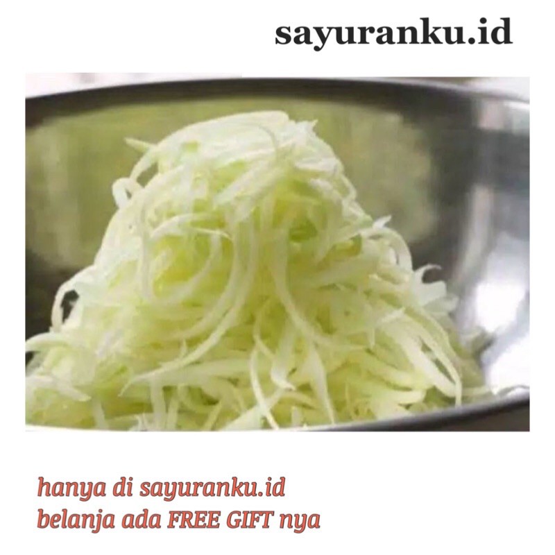 

pepaya muda serut 500 gram sayur segar sayuran fresh pasar murah pasar jakarta
