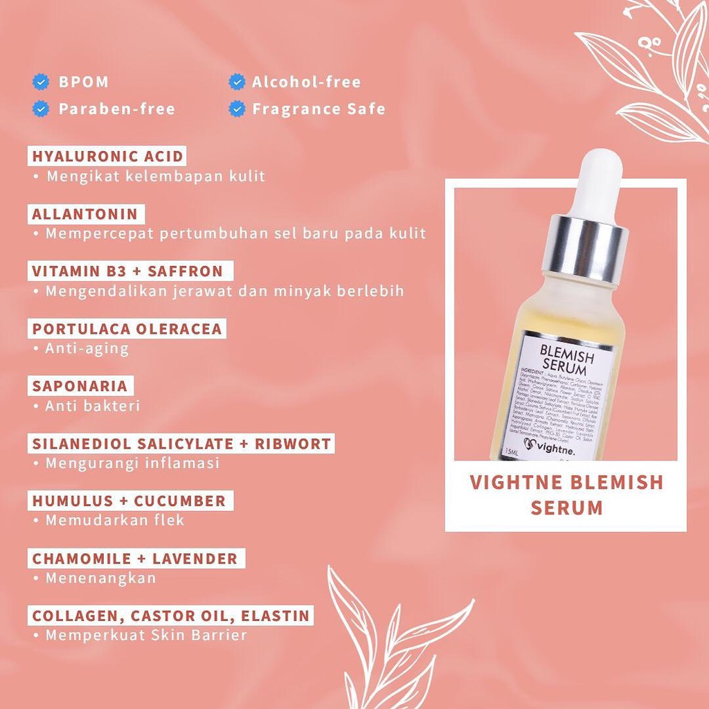 harga blemish serum