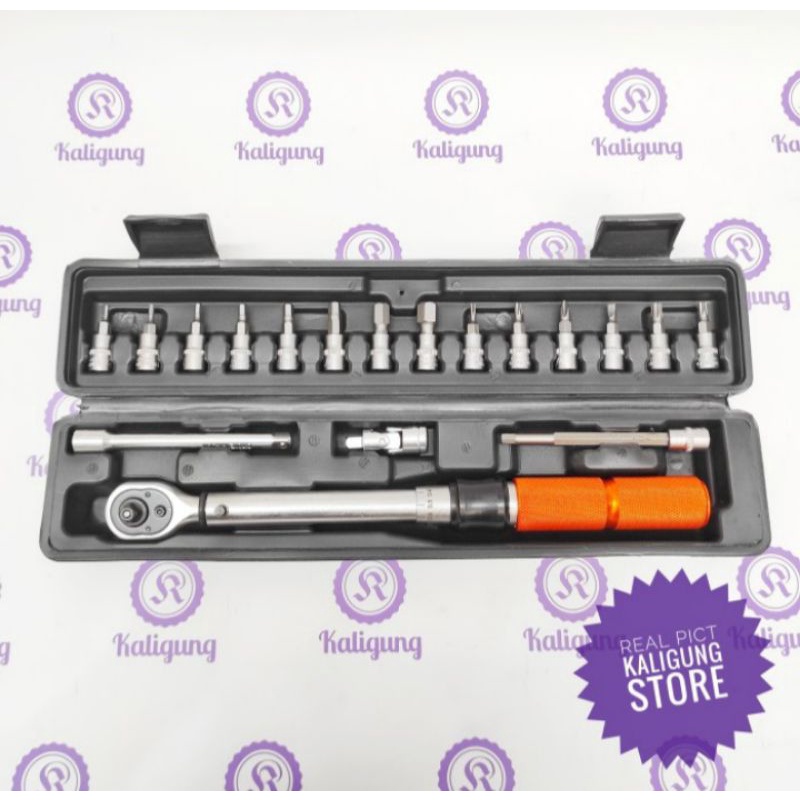 Jual Kunci Torsi 1 25nm Ratchet Torque Wrench Set Alat ukur Tekanan