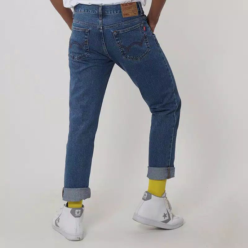 celana jeans Edwin pria reguler basic standart