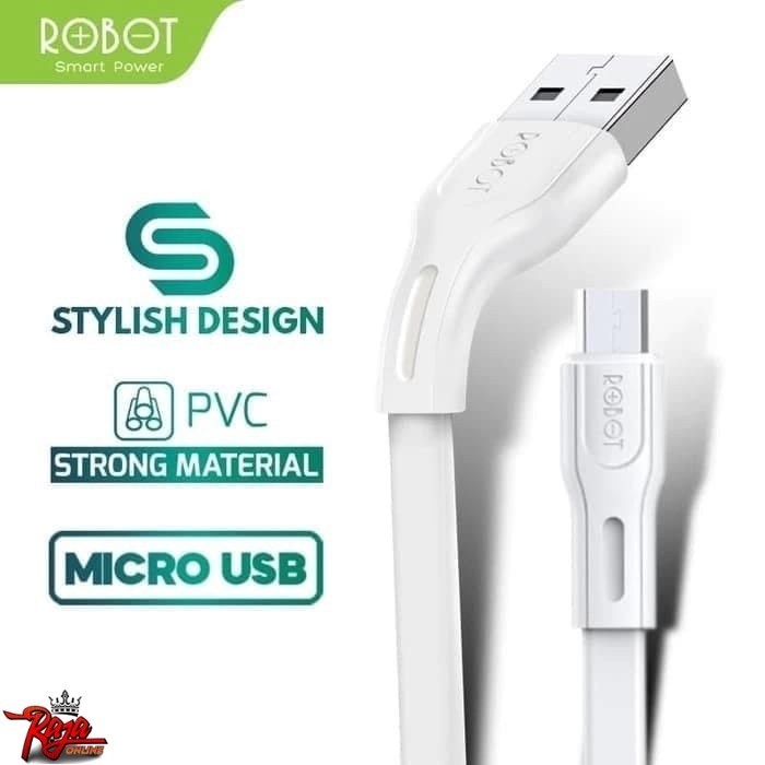 RDM100S- Robot RDM100S 2.A 100 CM Kabel Data Micro Cable Fast Charging Original