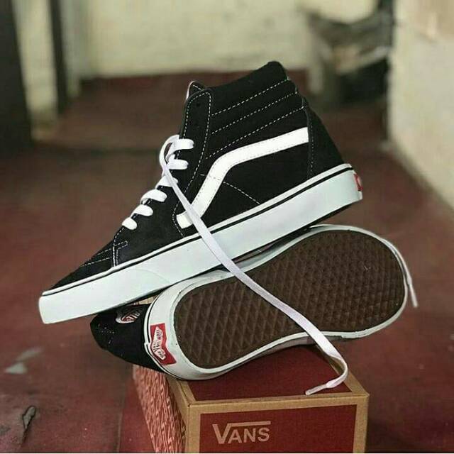 SEPATU VANS SK8 HIGH VANS TINGGI OLDSKOOL PREMIUM CASUAL DT