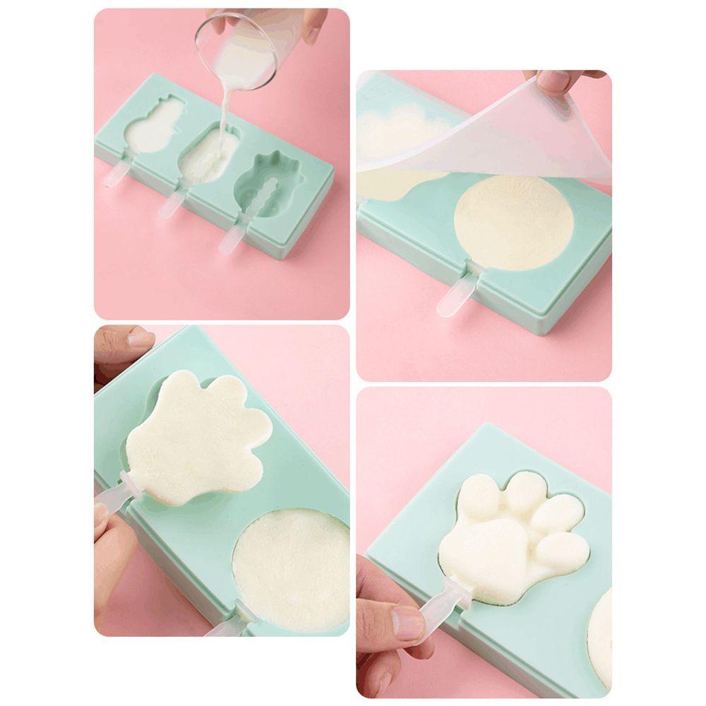 Solighter Cetakan Es Krim Dapur Rumah DIY Homemade Ice Pop Mold