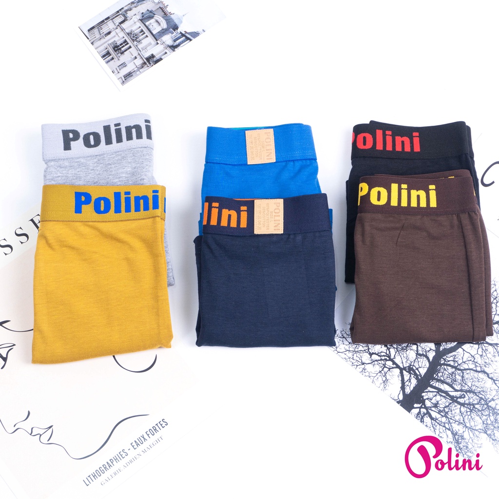 BEE - Celana Dalam Boxer Premium Bahan Katun Cd Pria Kualitas Import 7702 Polini