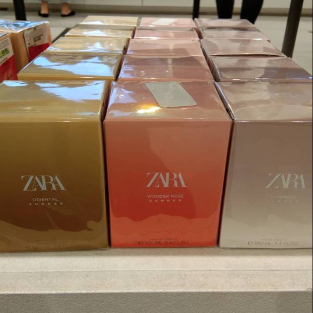 ZARA PARFUME ORI SALE SUMMER ORIENTAL PINK FLAMBE NUT TUBEROSE RED VANILLA BLACK ORCHID FLORAL ROSE