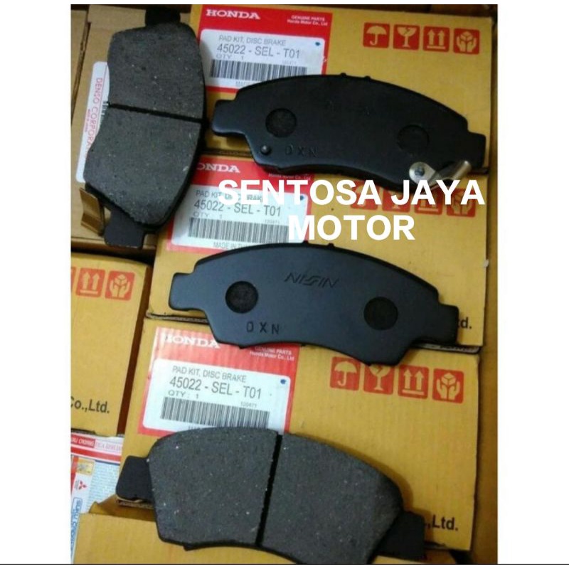 Kampas Rem Depan/breake pad Estilo Genio Jazz Idsi Jazz Vtec City Idsi City Vtec 04-07 brio