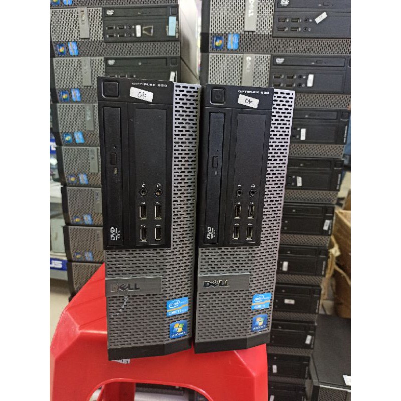 Pc komputer buil up Dell optoplex 790-990 sff model slim i3 2120 ram 4gb HDD 500gb ssd 128Gb bergaransi