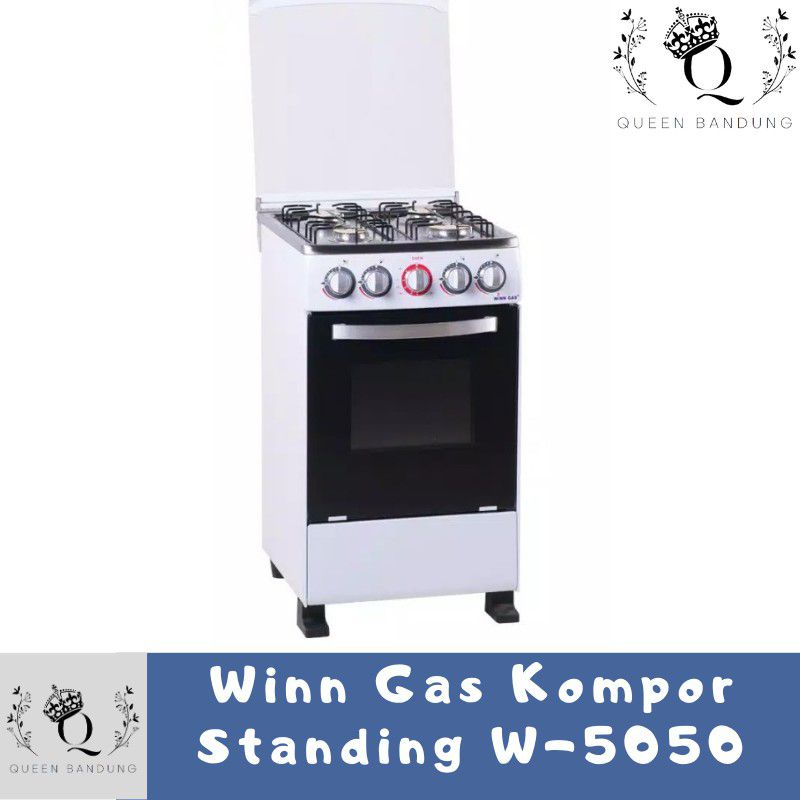 Kompor Free Standing Winn Gas W-5050 Kompor 4 Tungku