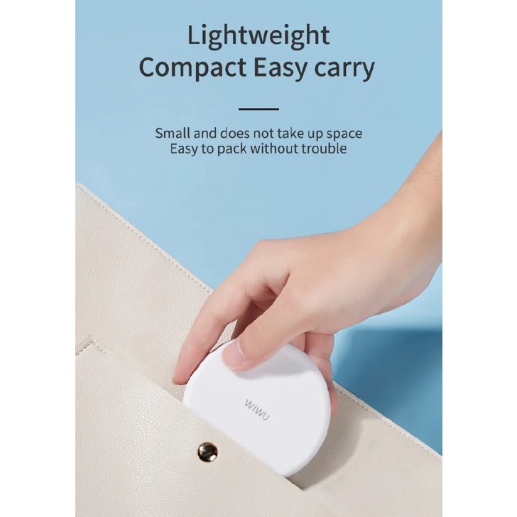 WIWU Almighty Charging Suit Storage Case Cable - Kabel Data All-in-One - Lengkap untuk Semua Jenis dan Tipe Smartphone Anda