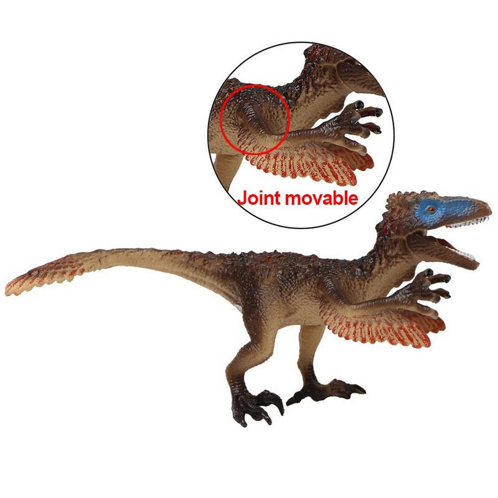 Utahraptor Figure Dinosaurus Model Simulasi Dino