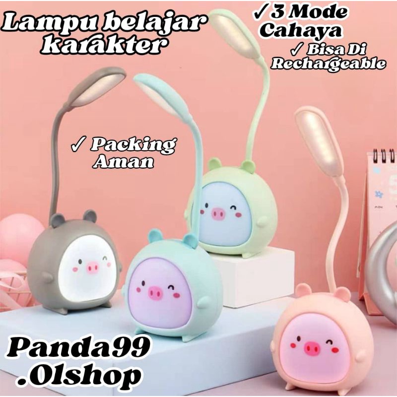 Lampu Belajar V-7188/Lampu Belajar Mini Desk/ Lampu Meja Belajar LED⭐panda99⭐