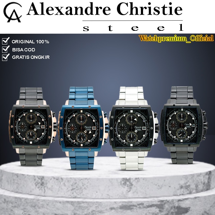 JAM ALEXANDER CHRISTIE PRIA ORIGINAL JAM TANGAN ALEXANDRE CHRISTIE PRIA ALEXANDER CRISTIE JAM TANGAN