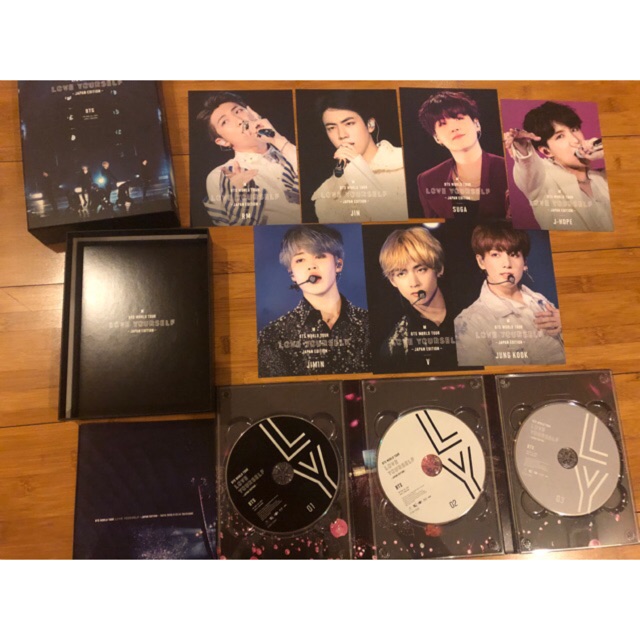 Love Yourself Japan Edition Bluray Full Set( Normal & Limited Edition)