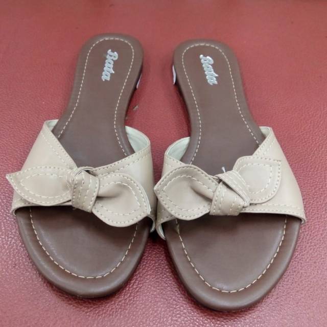 sandal flat wanita bata 6718250 6250