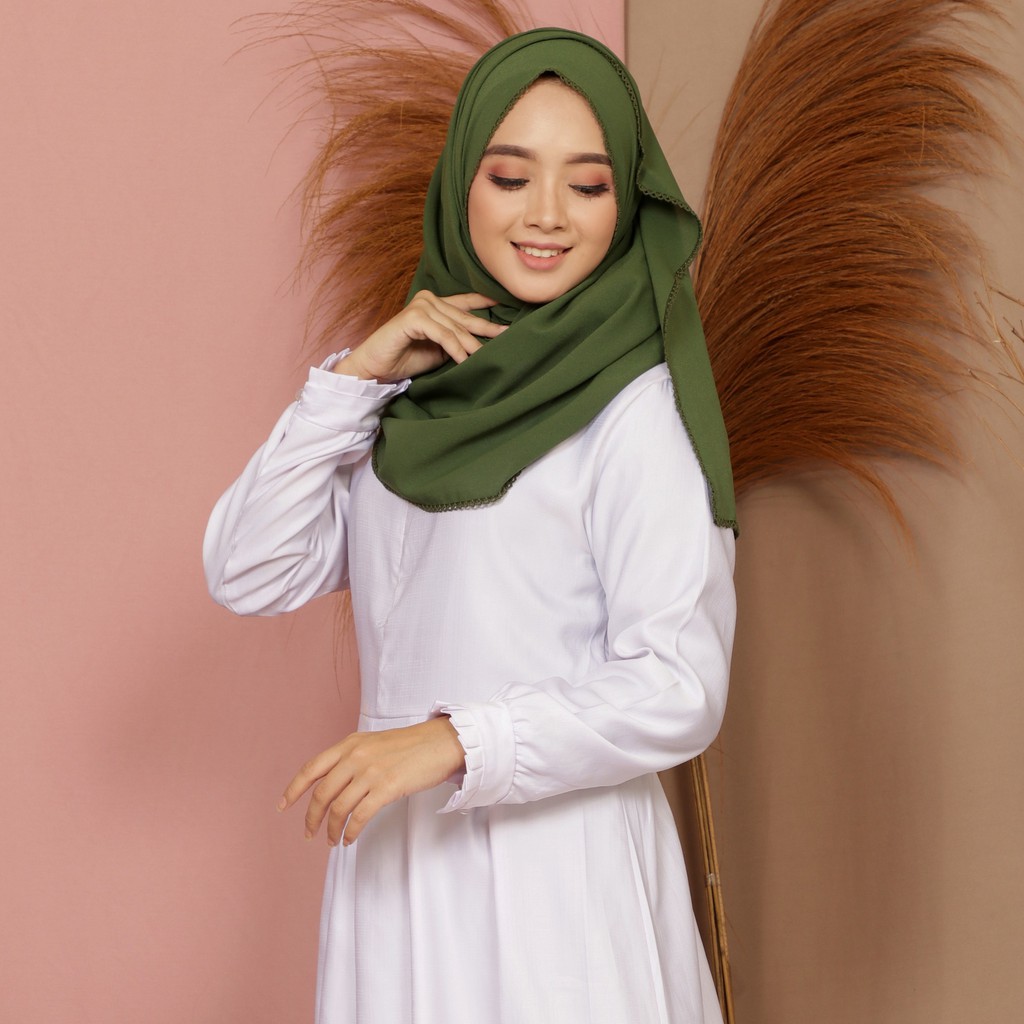 Pashmina Crochet Picot 180 x 75 Diamond stretch-2