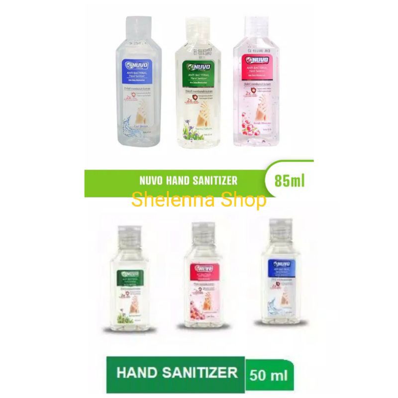 Nuvo Hand Sanitizer 50ml 85ml