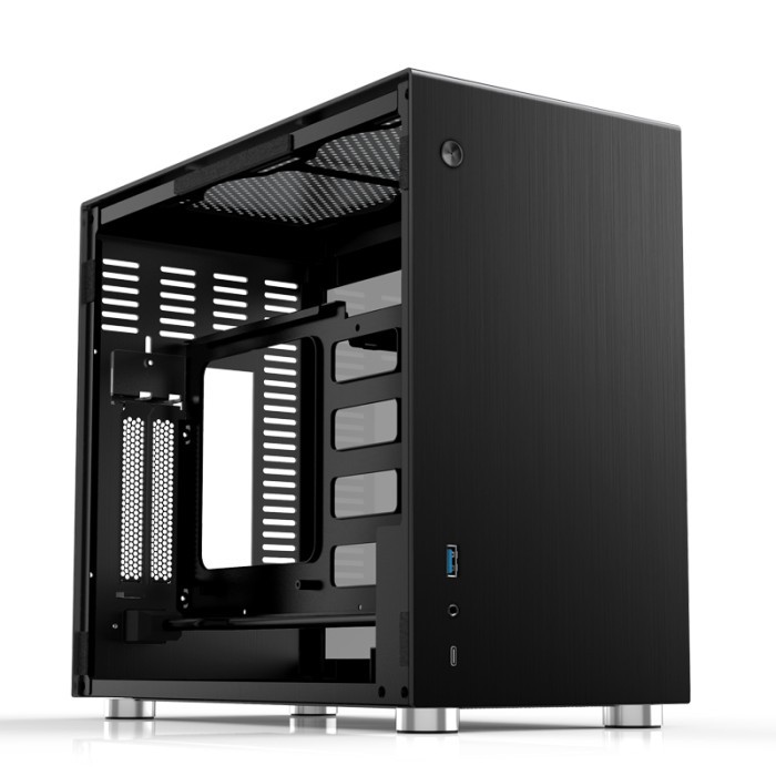 JONSBO CASE V10 BLACK ALUMINIUM MINI ITX