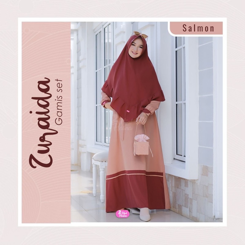 gamis zuraida by hasna hijab