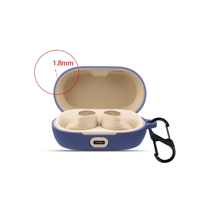 Btsg Casing Soft Case Shockproof Anti Gores / Slip Untuk Jabra-Elite 7 Pro