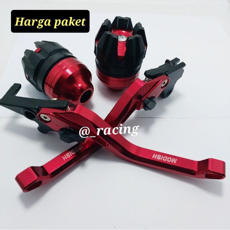 paket handle beat vario karbu dan jalu as naga merah