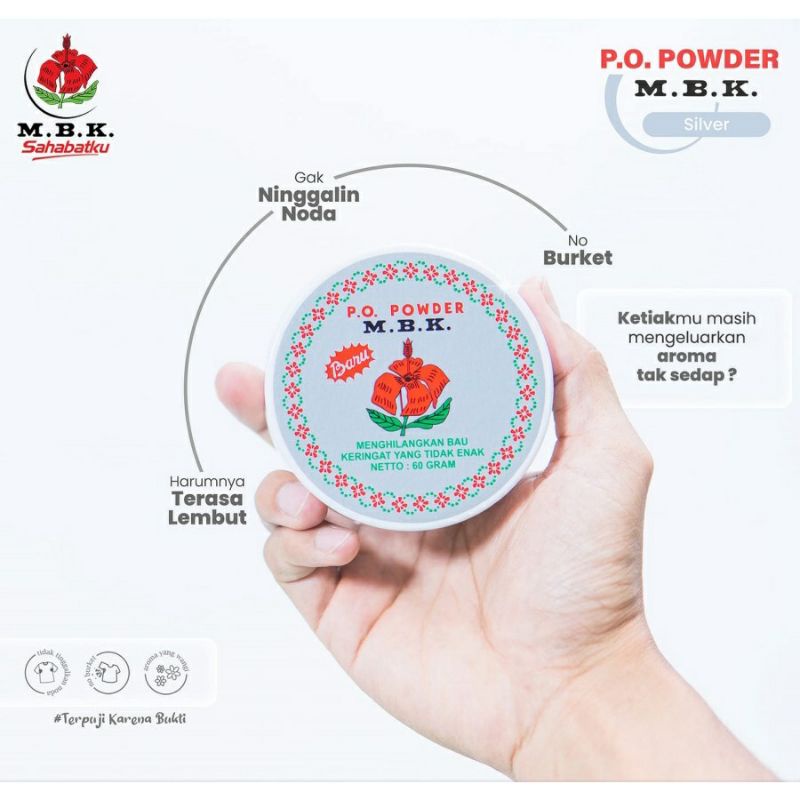 POWDER BADAK MBK KEMASAN 60 Gr