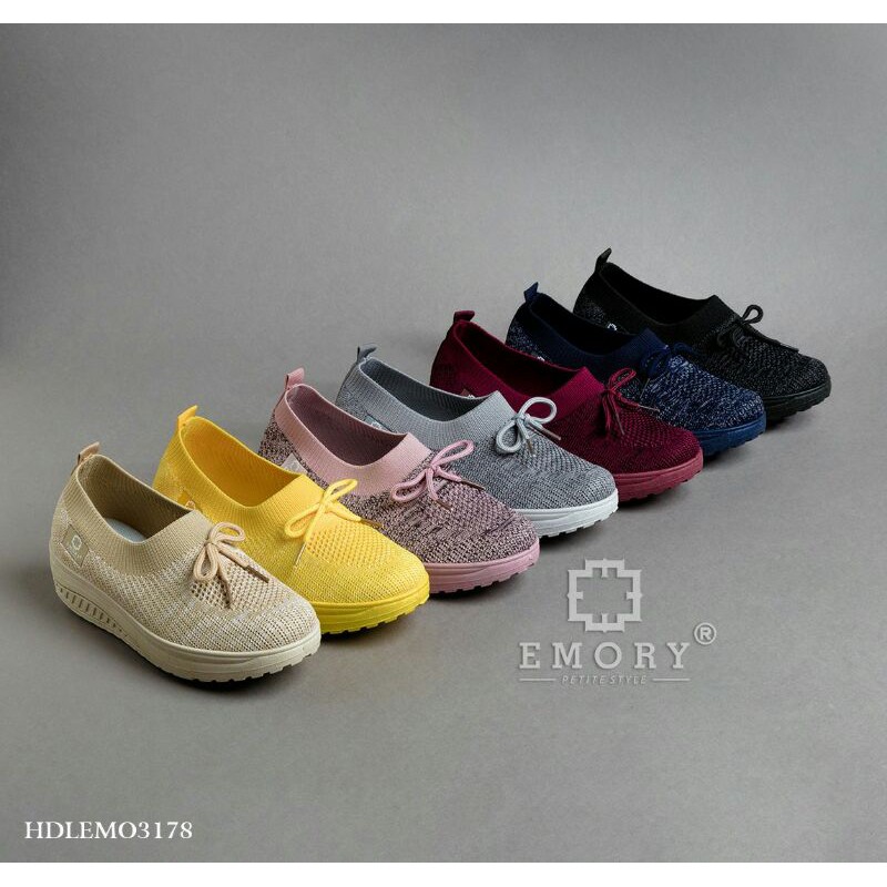 Sepatu Emory flexknit Sneakers  HDLEMO3178