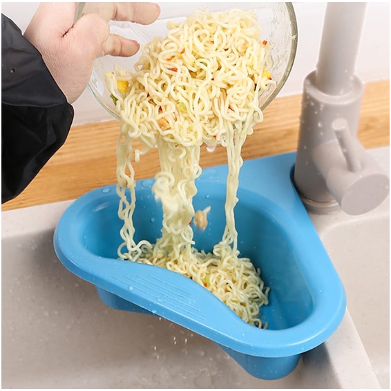 Rak Tirisan Sudut Wastafel Bentuk Angsa Murah