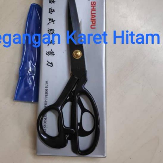 

Limited - Gunting Kain Shuaipu 9-230mm Pegangan Lapisan Karet Hitam