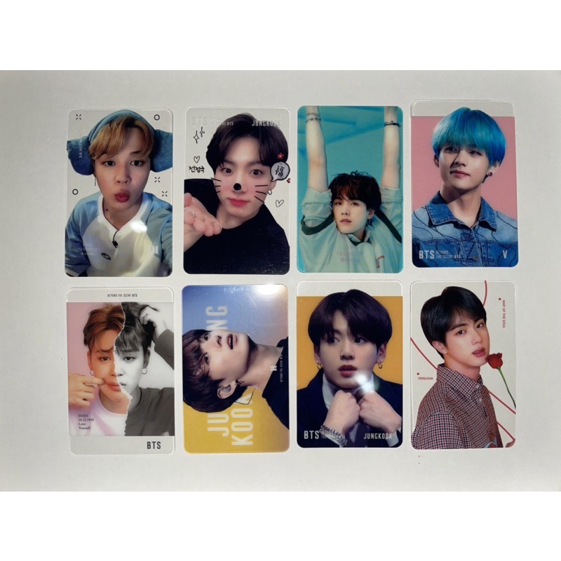 BTS TRANSPARENT/TRANSPARAN PHOTOCARD (PC)