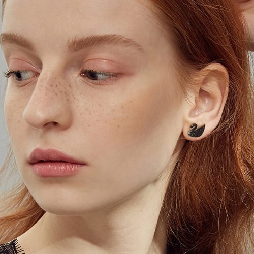 Anting Titanium Korea Model Black Swan TE160