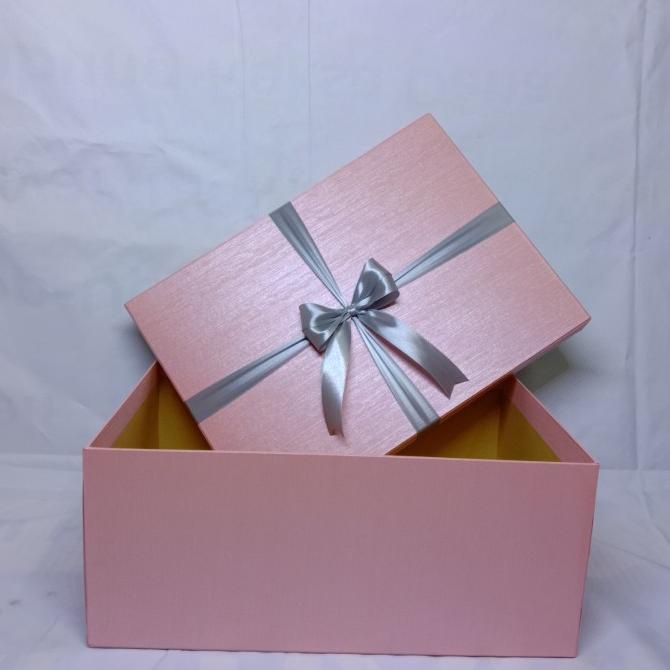 

[COD] kotak kado gift box + 40x30x25 cm + berpita + tanpa pita [COD]