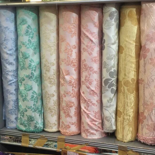 KAIN/BAHAN JACQUARD TAVETA PREMIUM